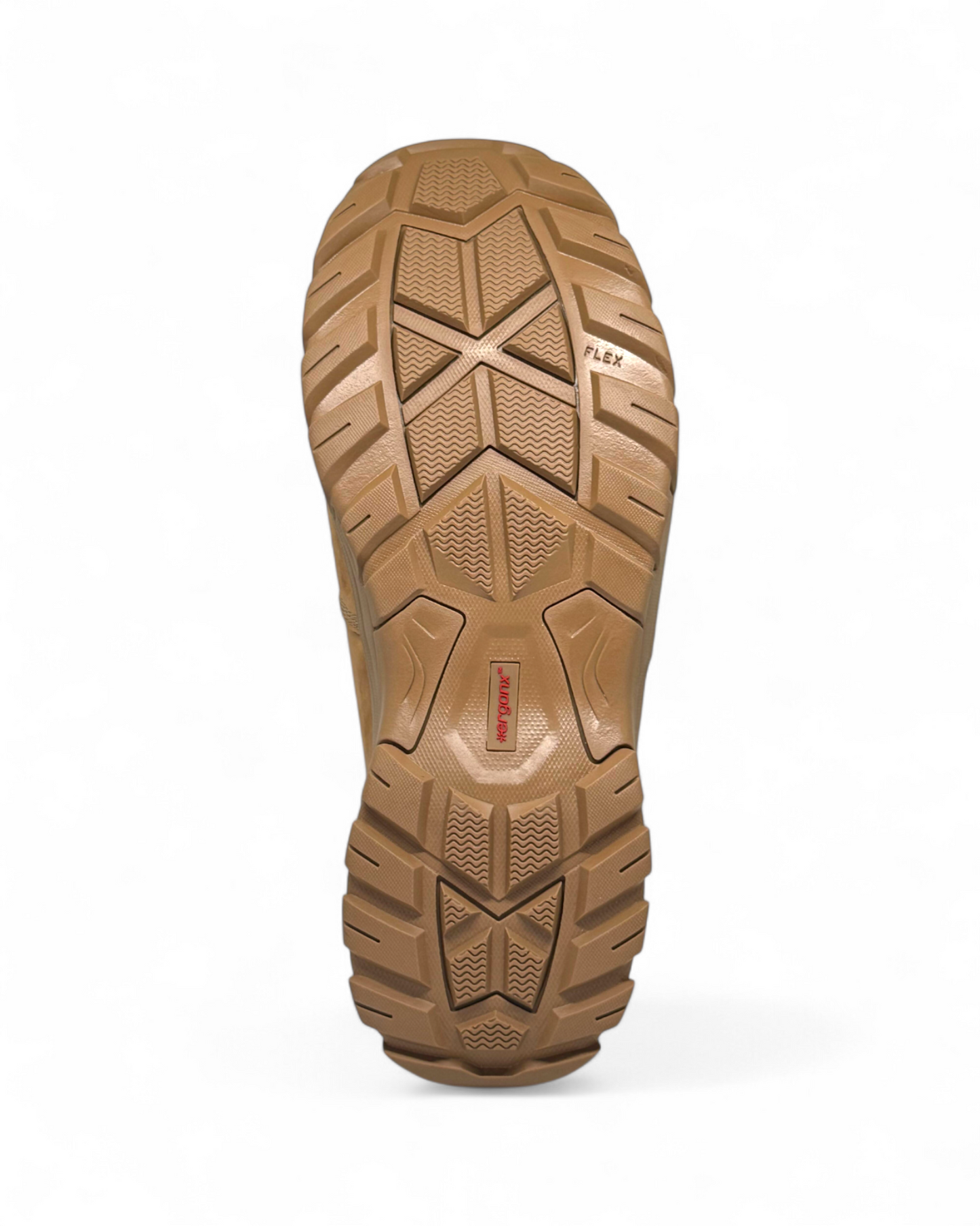 Ergonx All Tan Slip On Safety Boots + 6 Socks + Beanie & Coffee Cup & Cooler Bundle