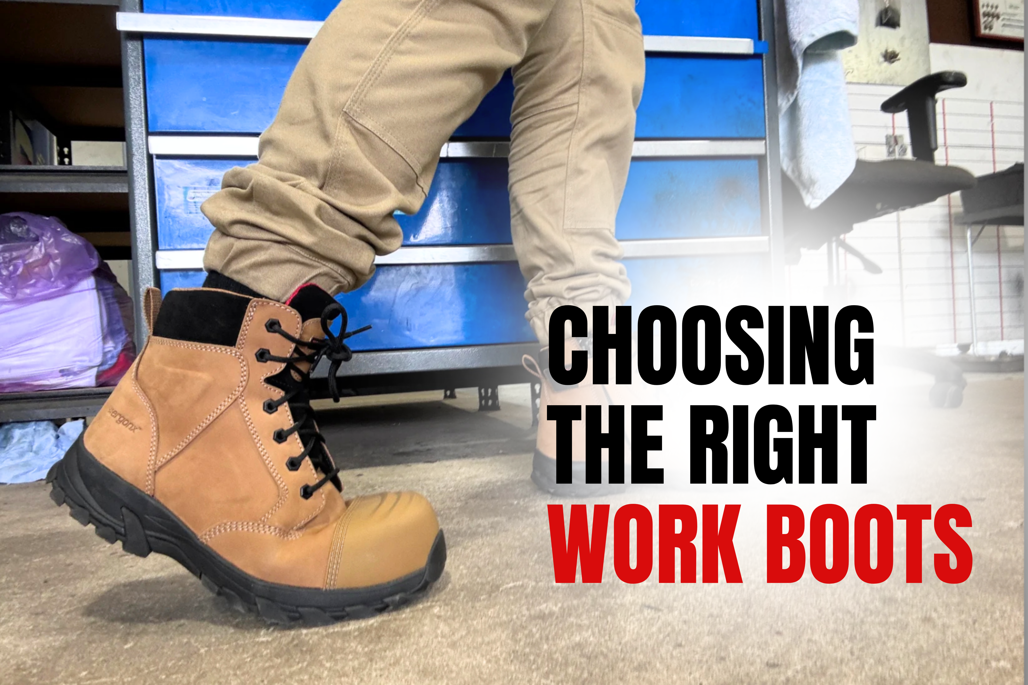 Position Work Boot How to Choose Work Boots That Actually Support Your Feet – Ergonx