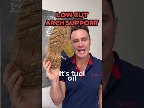 LOW CUT ARCH SUPPORT COMFORT 👷‍♂️🚛 Looking for a work boot with more ankle mobility without giving
