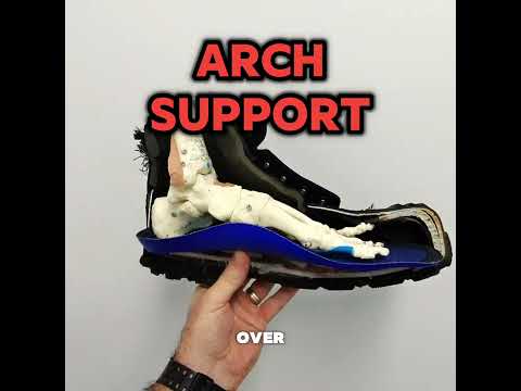 One of the most important features in our work boots is the arch support system built into the boot