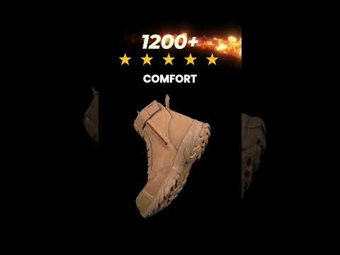 MORE SUPPORT MEANS MORE COMFORT 👣🥾 If you’re on your feet all day, your work boots shouldn’t just