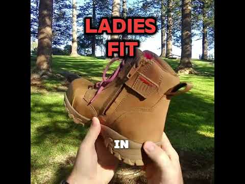 🔥 Finally — a work boot designed specifically for women’s feet