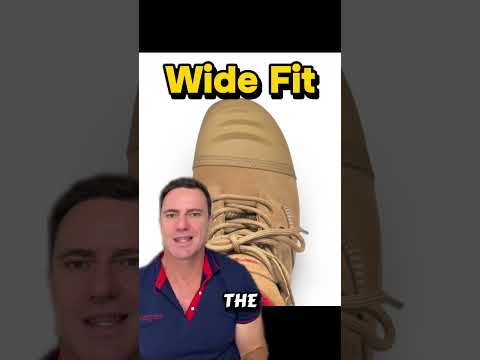 A lot of work boots are still built with narrow, tapered toe caps… and that can be a real problem