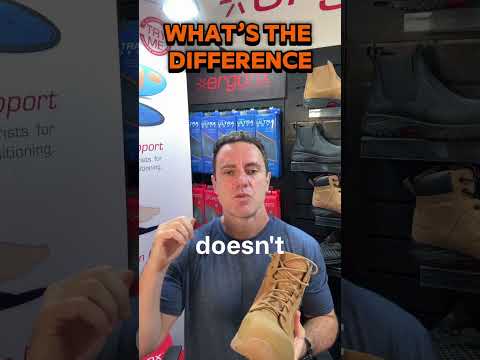 What’s the difference between ergonomic arch support work boots and standard work boots? It comes