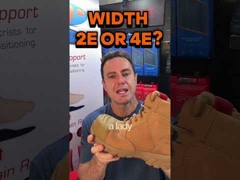 Work boot width explained 👢 Not all wide boots are the same — and getting the width right makes a