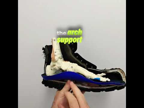 👣 ONE OF THE BIGGEST DIFFERENCES IN OUR WORK BOOTS? THE ARCH SUPPORT