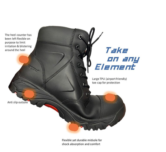 Unyielding Defense: Puncture Resistant Midsole Australian Standards Workboots Safetyboots