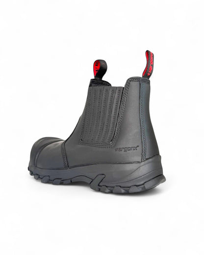 Ergonx Safety Boots Slip On (Hydrogen) Black
