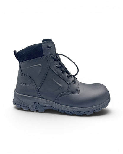 Ergonx First Responder Soft Toe Safety Boots Lace Up (Helium) Black