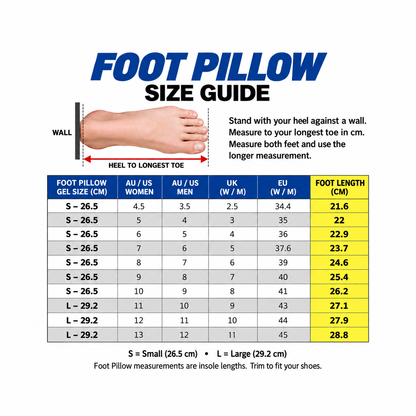 Foot Pillow Gel Innersole