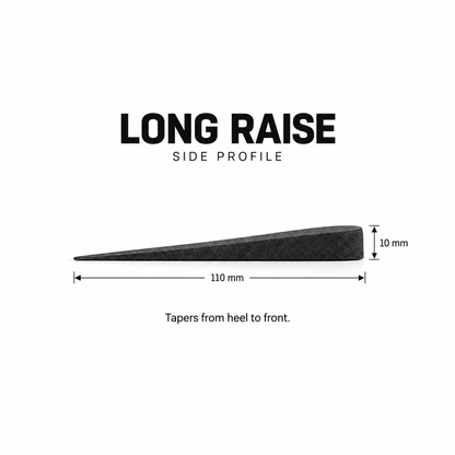 long raise — side dimensions
