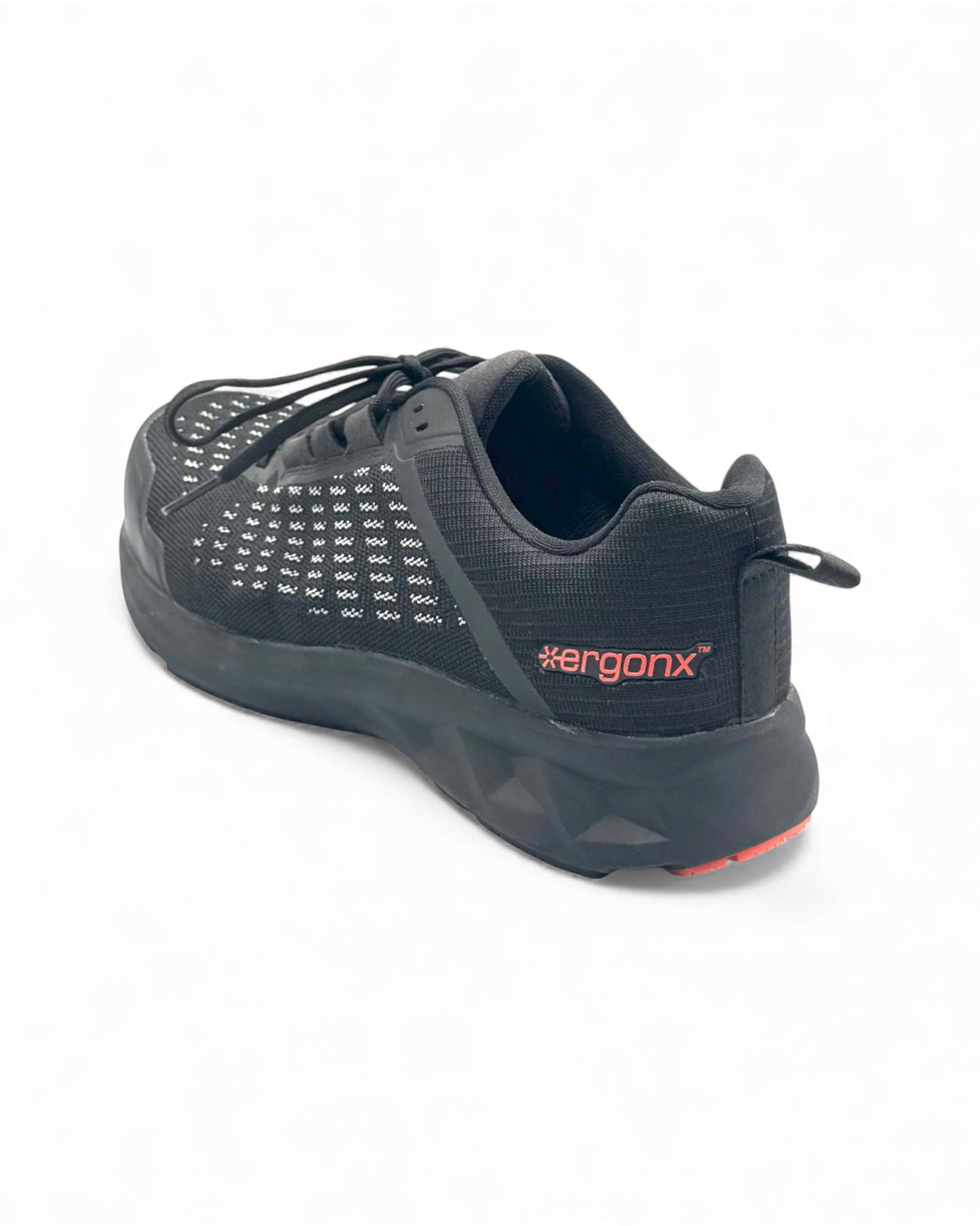 Ergonx Orthotic Safety Shoe Lace Up (LITHIUM) Black
