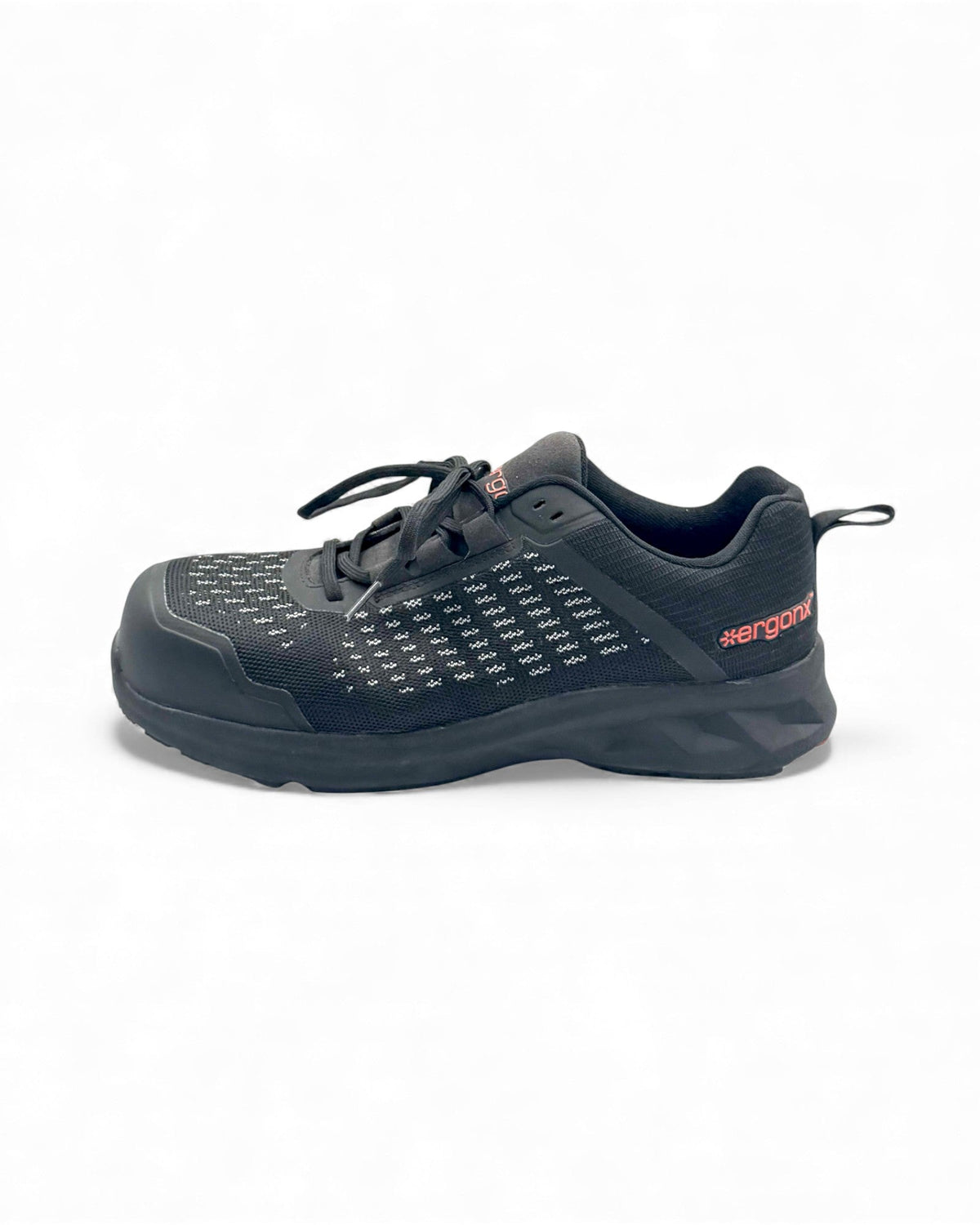Ergonx Orthotic Safety Shoe Lace Up (LITHIUM) Black — product detail