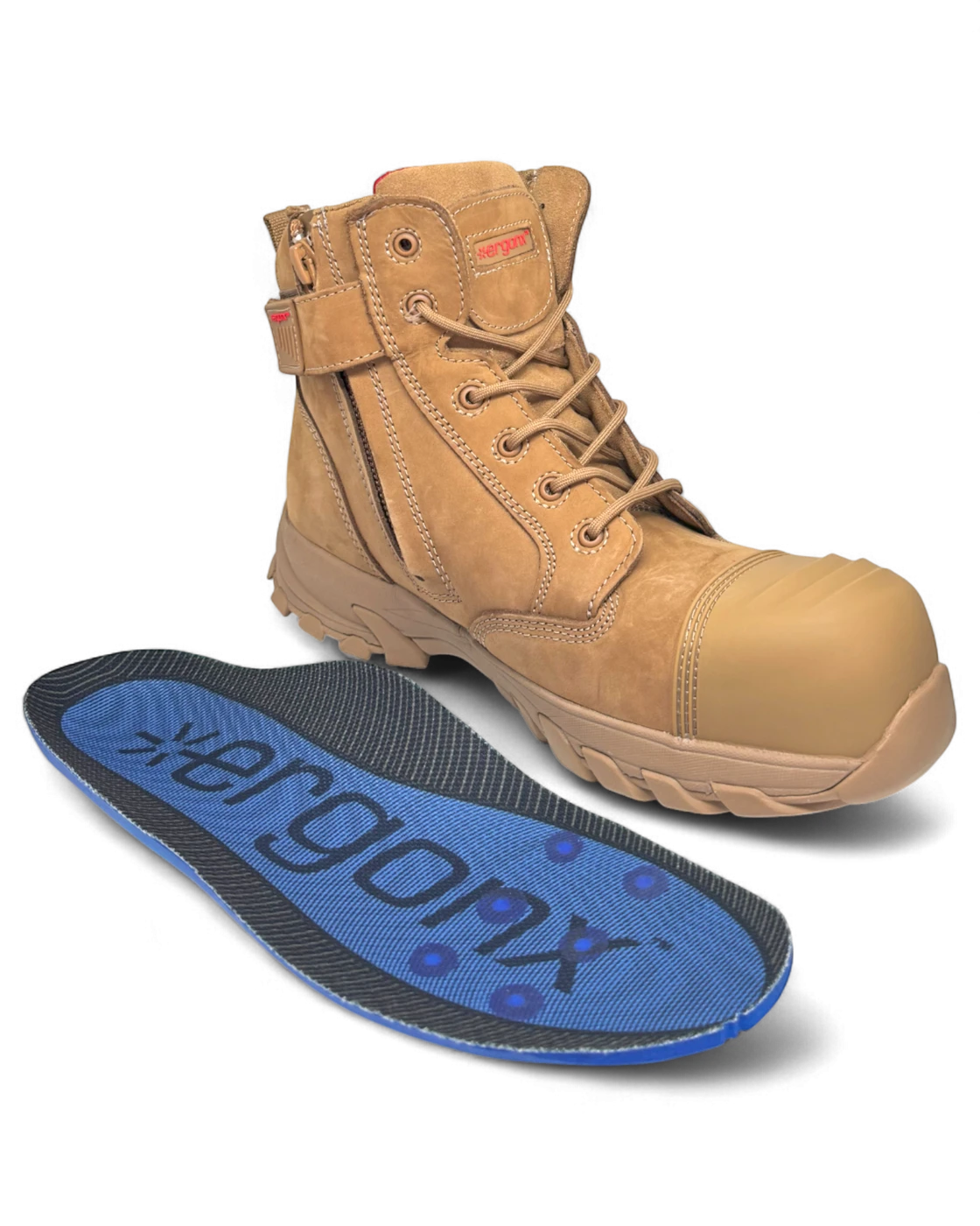 Helium All Tan with its included blue orthotic