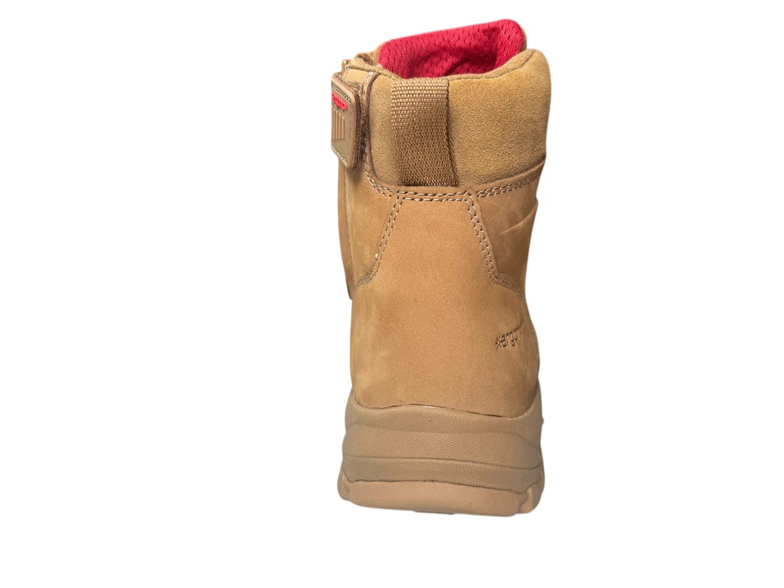 Helium All Tan rear heel shape